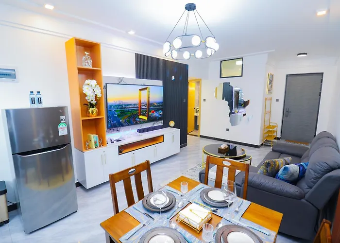 Executive 1 Bedroom Apartment In Nairobi Opposite 24Hr Mall!