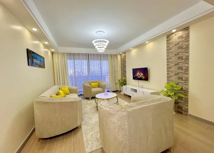 Beautifully And Elegantly Furnished Apartment With Fully Equipped Gym,Heated Swimming Pool,Private Parking Space And,Children Playing Ground And Unbeatable City Views