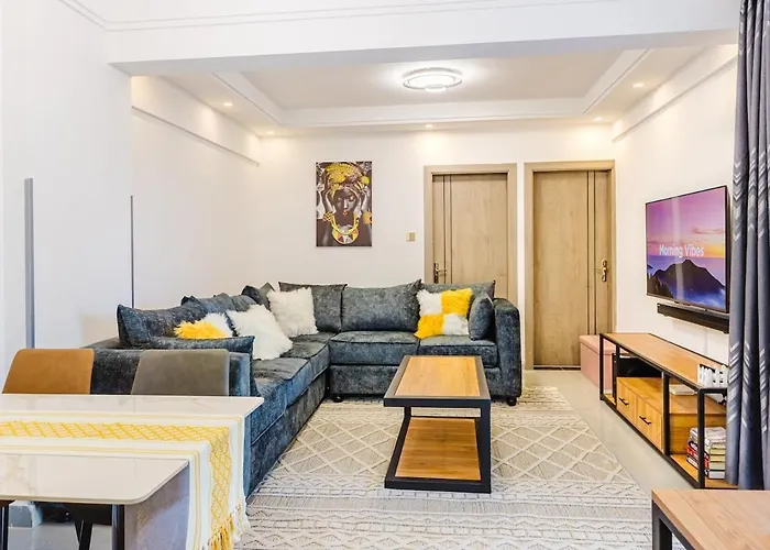 A Contemporary 2-Bedroom Master Ensuite Unit - Kilimani