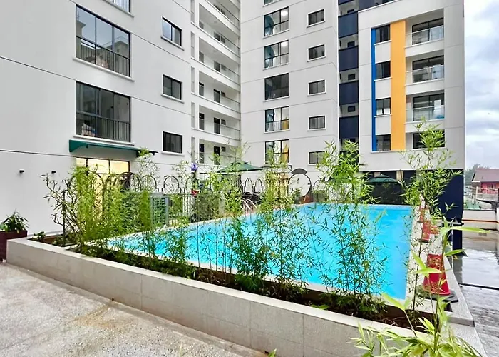 Luxury Elegant Furnished Three Bedroom Apartment With Children Playing Ground,Swimming Pool Relaxing Rooftop With Amazing City Views, Ample Parking Space And Proximity To Major Shopping Malls