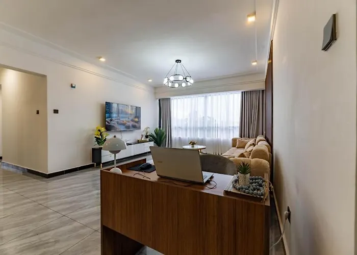 Elegant Beautifully Furnished Three Bedroom Apartment With Heated Swimming Pool Fully Equipped Gym Ample Parking Space And Children Playing Ground And Unbeatable Scenic City Views