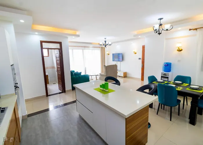 Beautifully And Elegantly Furnished Apartment With Fully Equipped Gym, Heated Swimming Pool ,Private Parking Space ,,Children Playing Ground And Unbeatable City Views In Kilimani