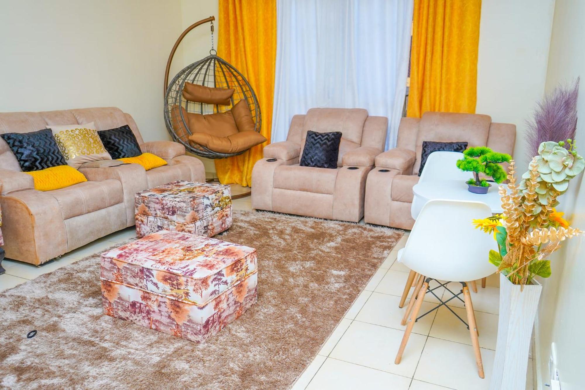 Executively Furnished 3br Located 15minutes From Jkia Apartment Nairobi