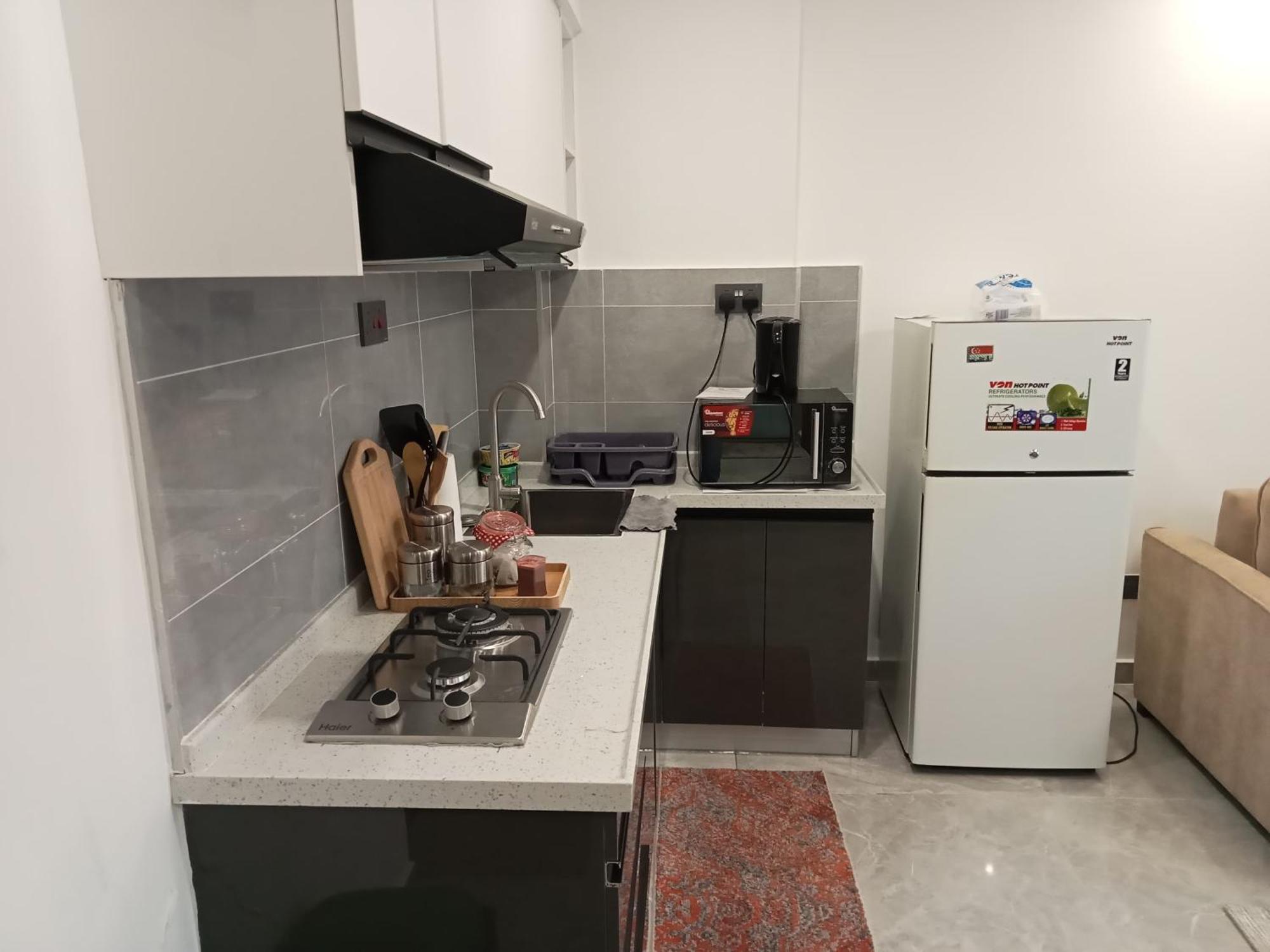 Cozy Modern 1br In Lavington Kilimani Acomodação com café da manhã 