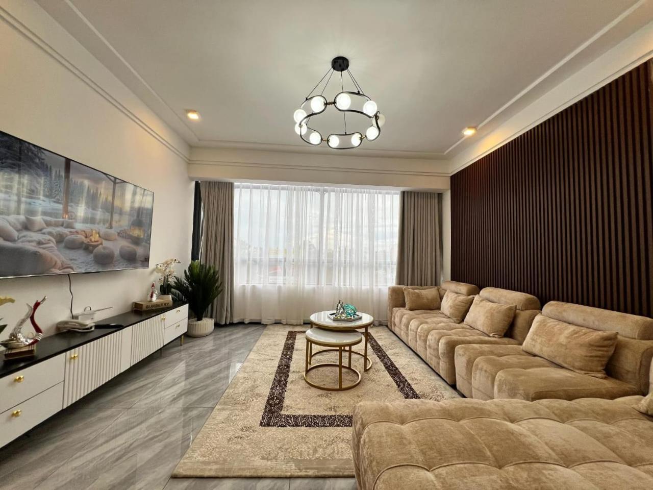 Apartment Elegant Beautifully Furnished Three Bedroom With Heated Swimming Pool Fully Equipped Gym Ample Parking Space And Children Playing Ground And Unbeatable Scenic Views *