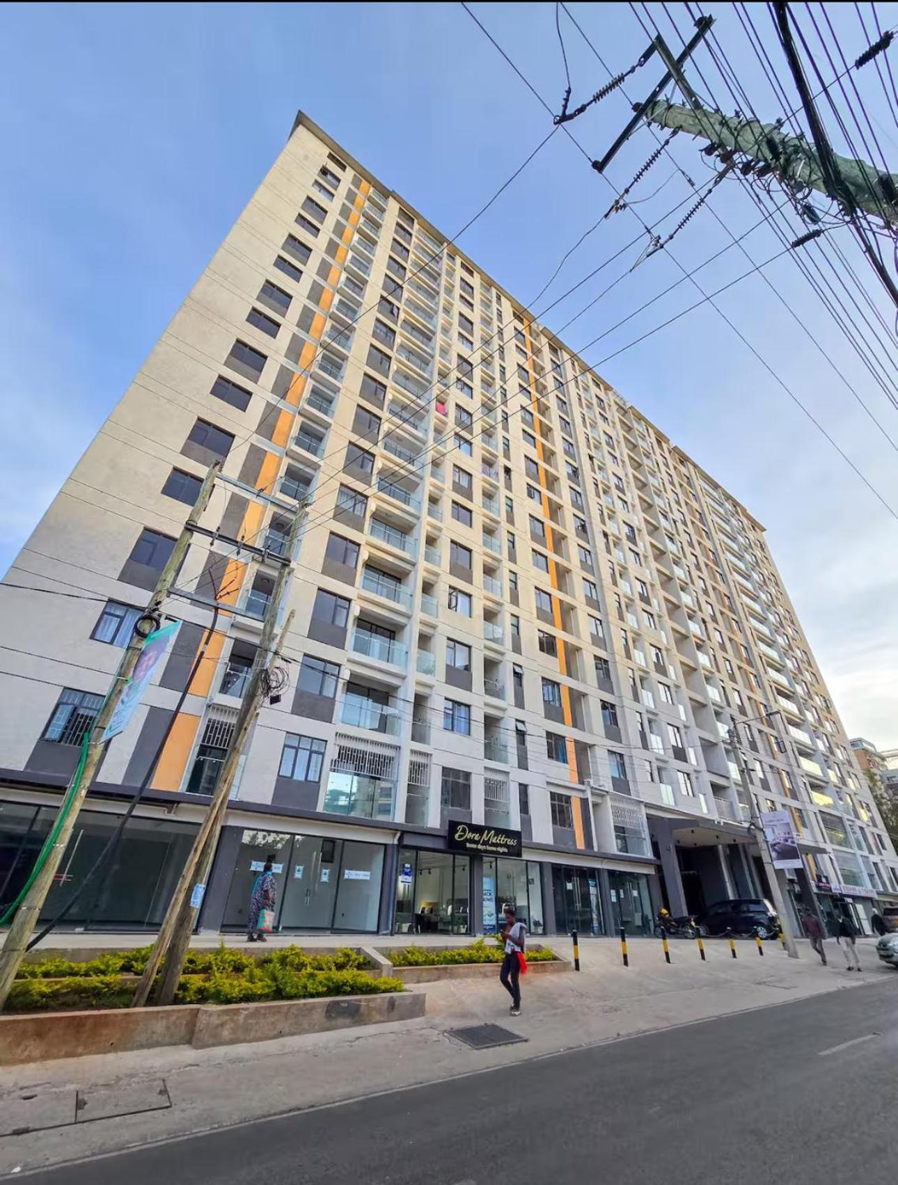 Modern 1br In Kilimani Wifi,netflix,free Parking,near Yaya Center Apartment