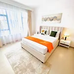 Executive Vibrant View Three Bedroom Apartment With Swimming Pool,Mordern Equipped Gym Free Parking Space And, Child Play Area And Comforting Rooftop With City Views