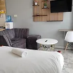 Grey Studio With Free Parking And Wifi