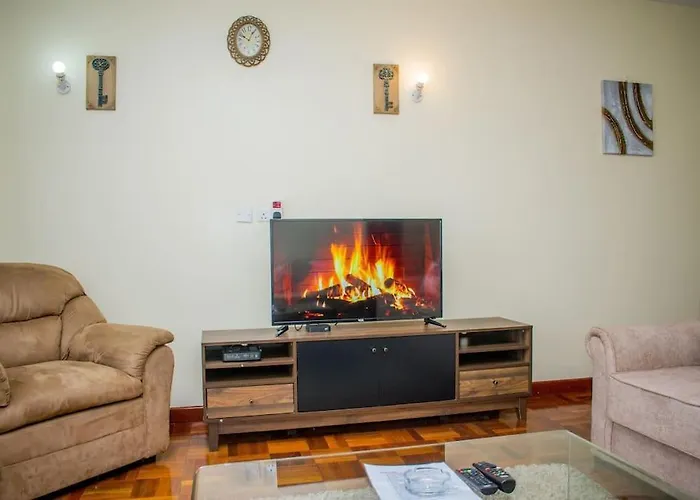 Elegant 1Br In Westlands, Workspace, Gym, Parking.