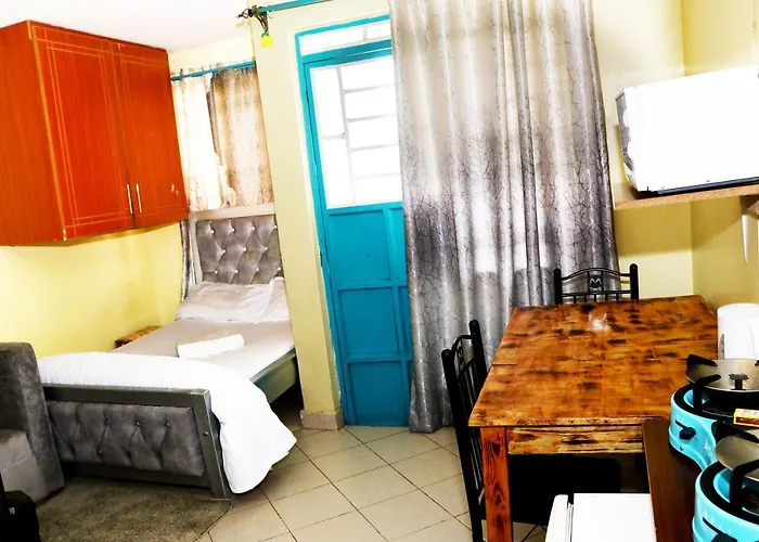 Airbnb Studio In Kasarani, Equity Area