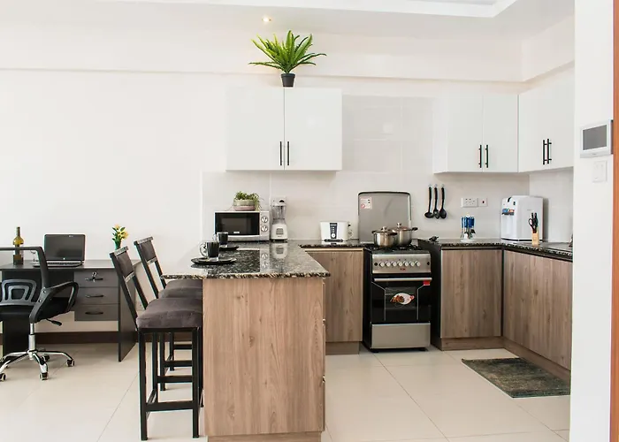 Silverstone Apartment Deluxe 1 Bedroom With A View , Gym & Pool - Kilimani
