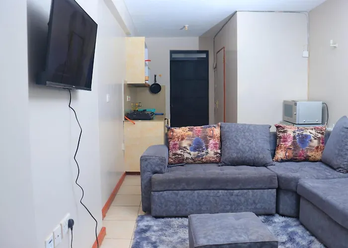 Impeccable 1-Bed Apartment In Nairobi
