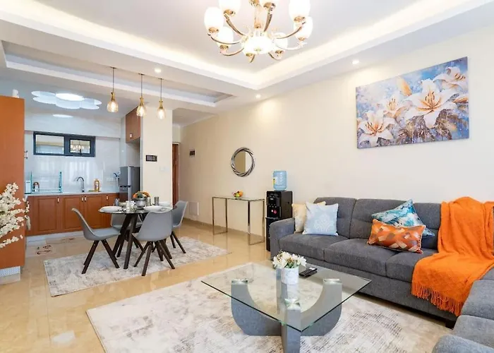 Enzi Heights Best Furnished 2Br Apt With Gym, Pool And City Views