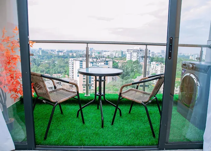 Cozy One Bedroom Apartment With Fantastic Skyline View In Kileleshwa, Nairobi