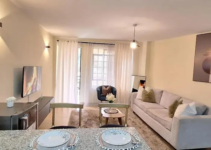 Immaculate 1-Bed Apartment In Nairobi