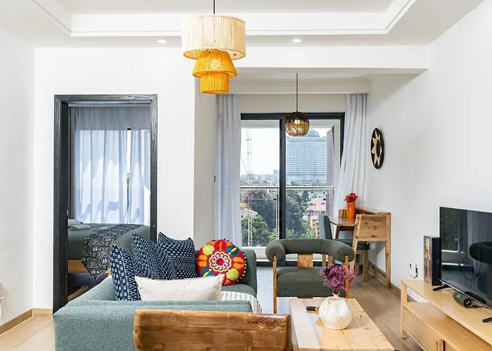 Marina Bay One Bedroom Apartment, Swimming Pool, Gym, Workspace ,Wonderiss Homes Westland Living