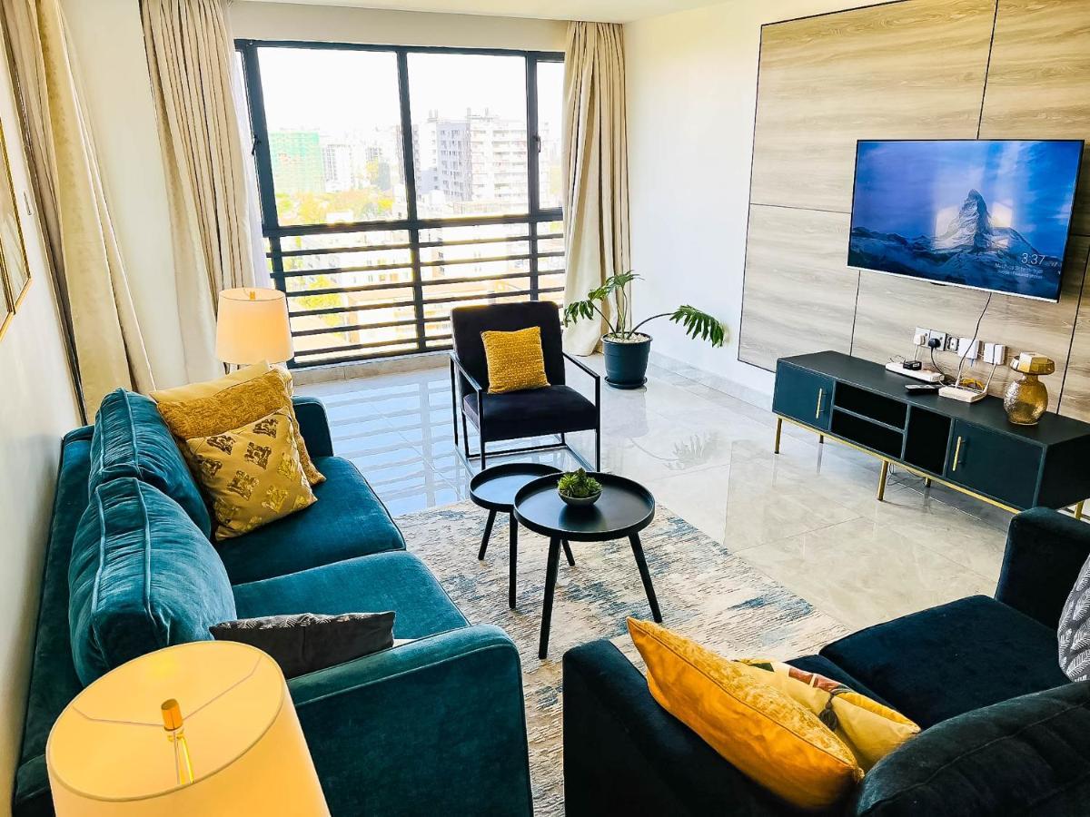 Apartment 2 Bedroom Furnished In Kilimani, Nairobi, Kenya With A Pooll