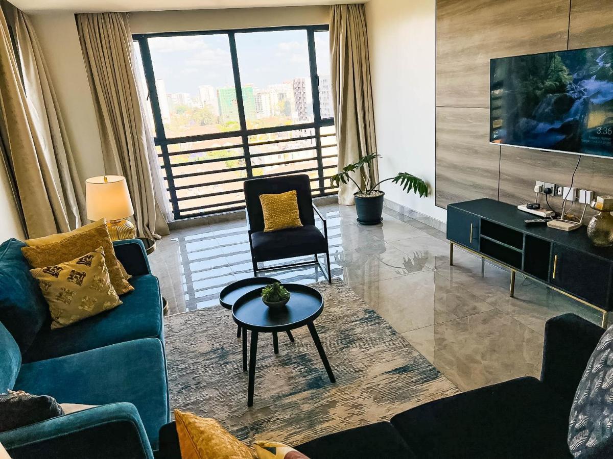 Apartment 2 Bedroom Furnished In Kilimani, Nairobi, Kenya With A Pooll *