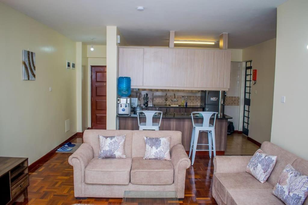 Apartment Elegant 1br In Westlands, Workspace, Gym, Parking.
