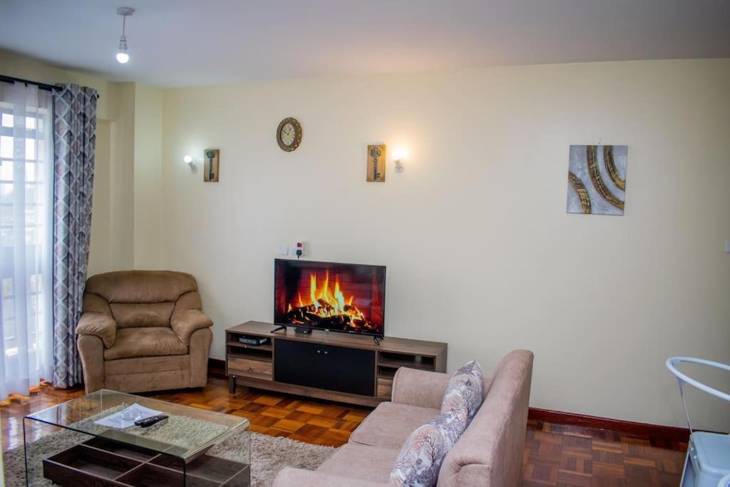 Apartment Elegant 1br In Westlands, Workspace, Gym, Parking. Nairobi