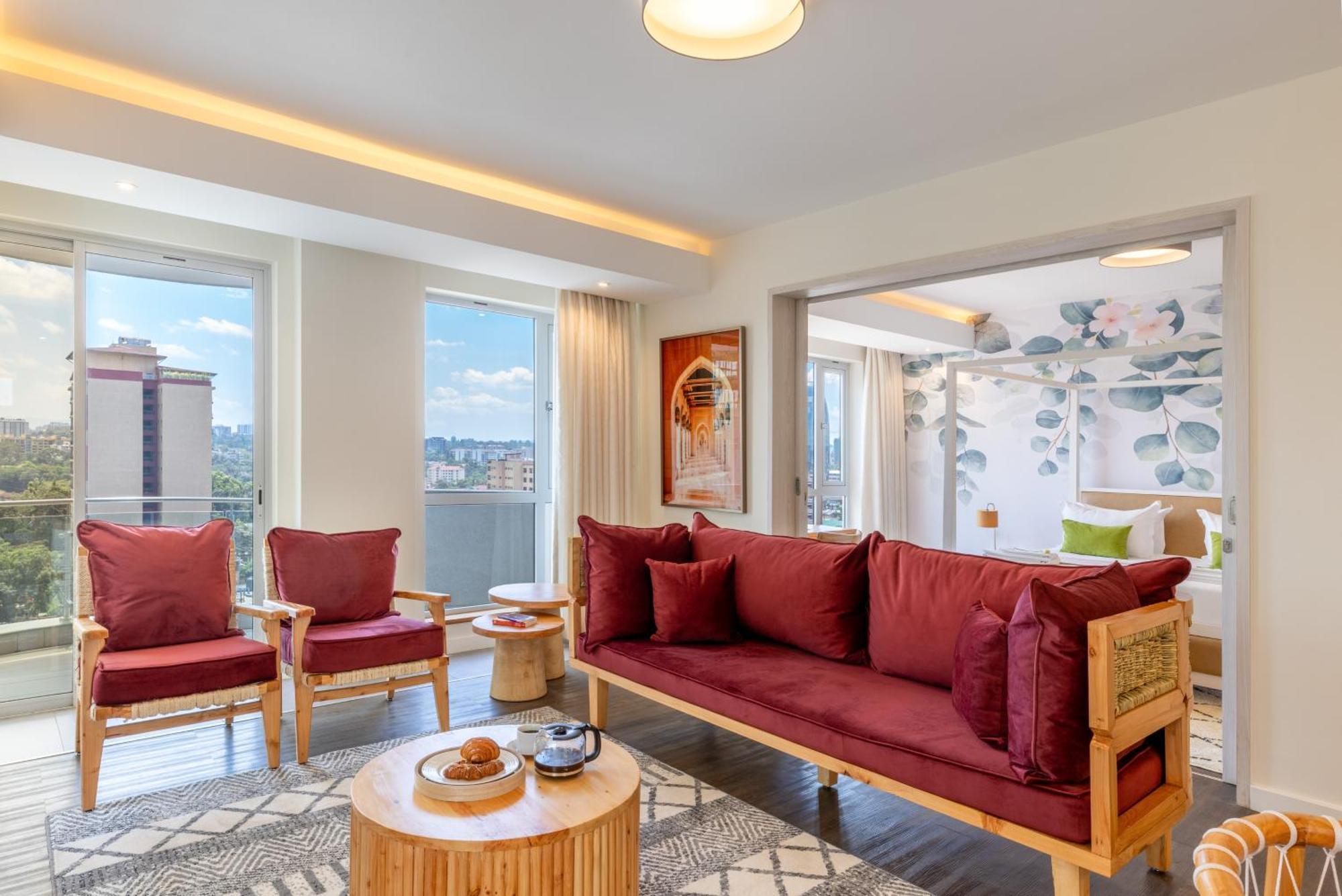 Apartment Capital M Ruby Line 1 Bed By Yourhost,nairobi