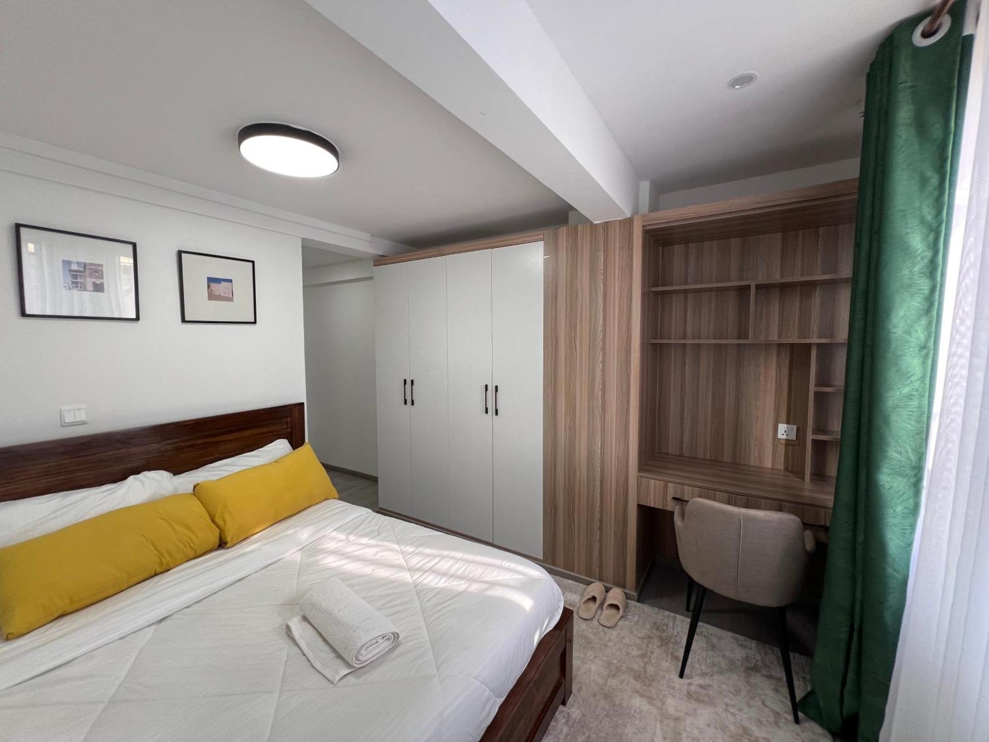 Apartment Cozy & Serene Flat In Kilimani With A Gym & City Views Nairobi