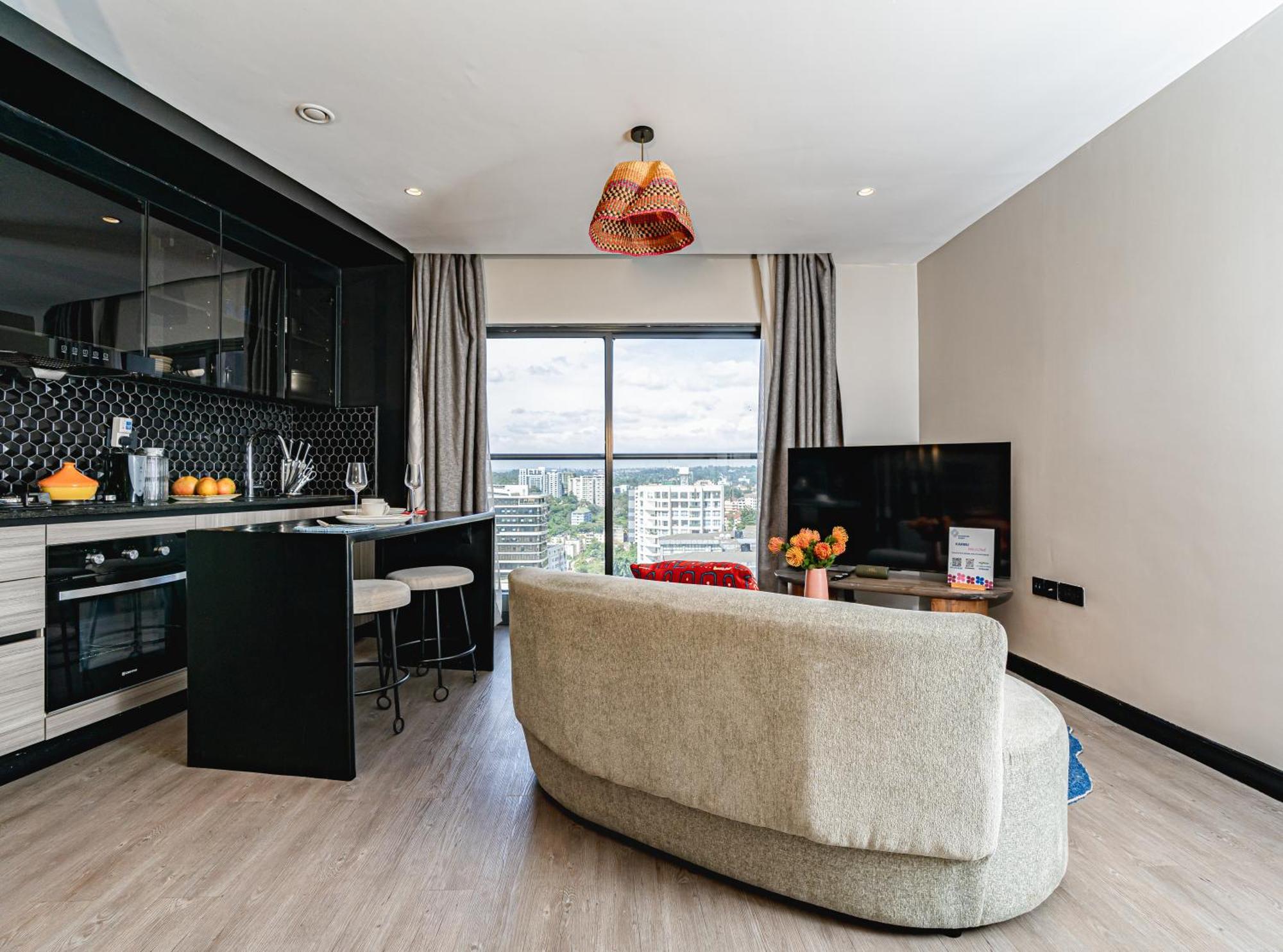 Escada & 2-bedroom, Rooftop Swimming Pool, Gym, Workspace, Wonderiss Homes Westland Living Apartamento *
