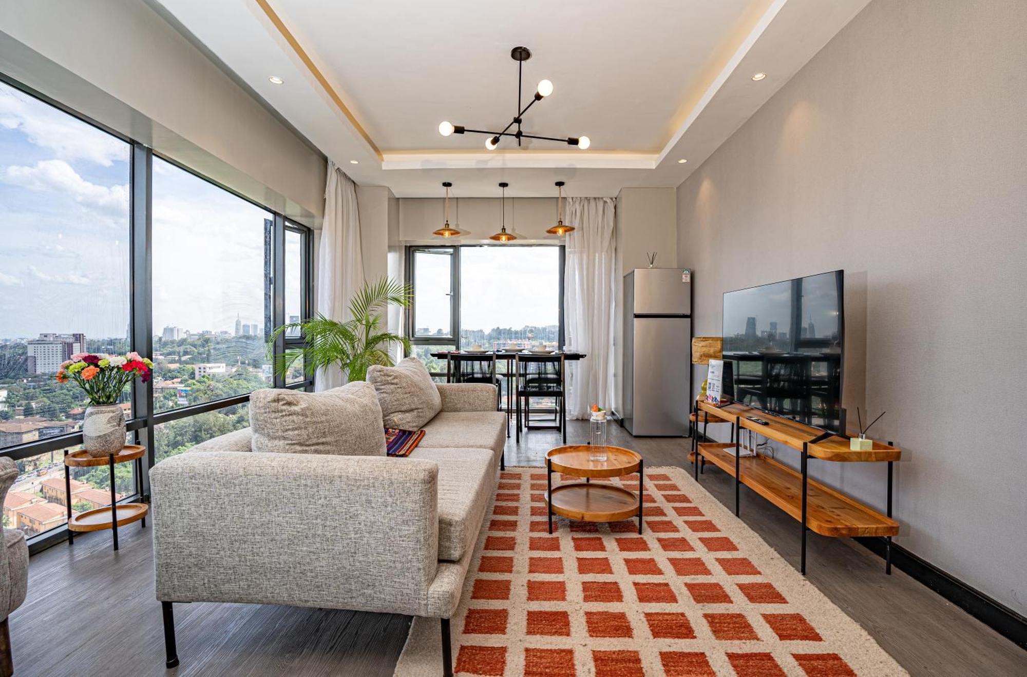 Apartment Escada & 2-bedroom, Rooftop Swimming Pool, Gym, Workspace, Wonderiss Homes Westland Living