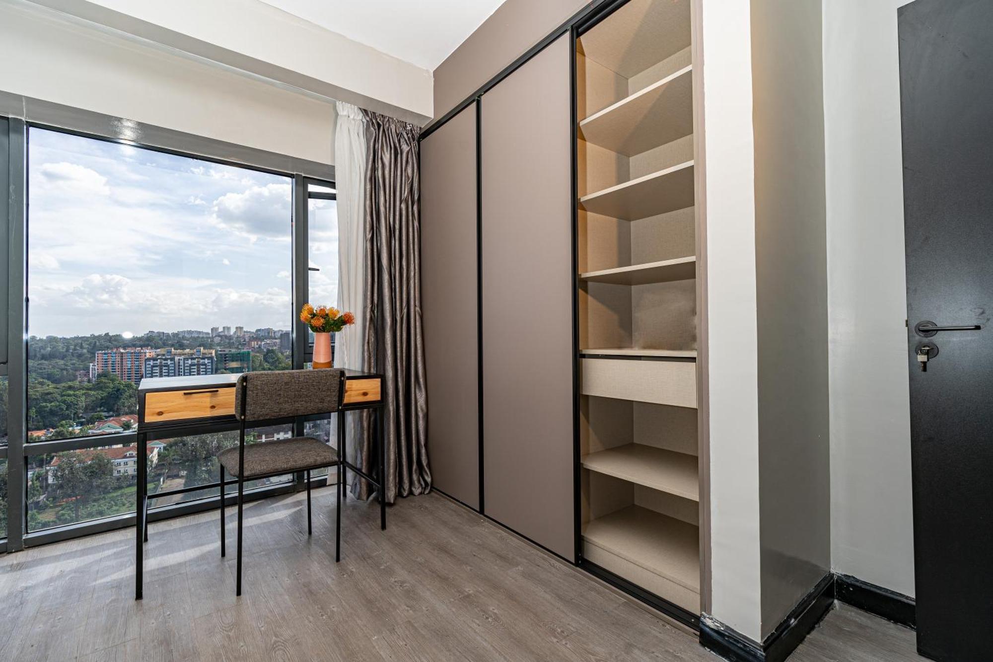Escada & 2-bedroom, Rooftop Swimming Pool, Gym, Workspace, Wonderiss Homes Westland Living * Nairobi