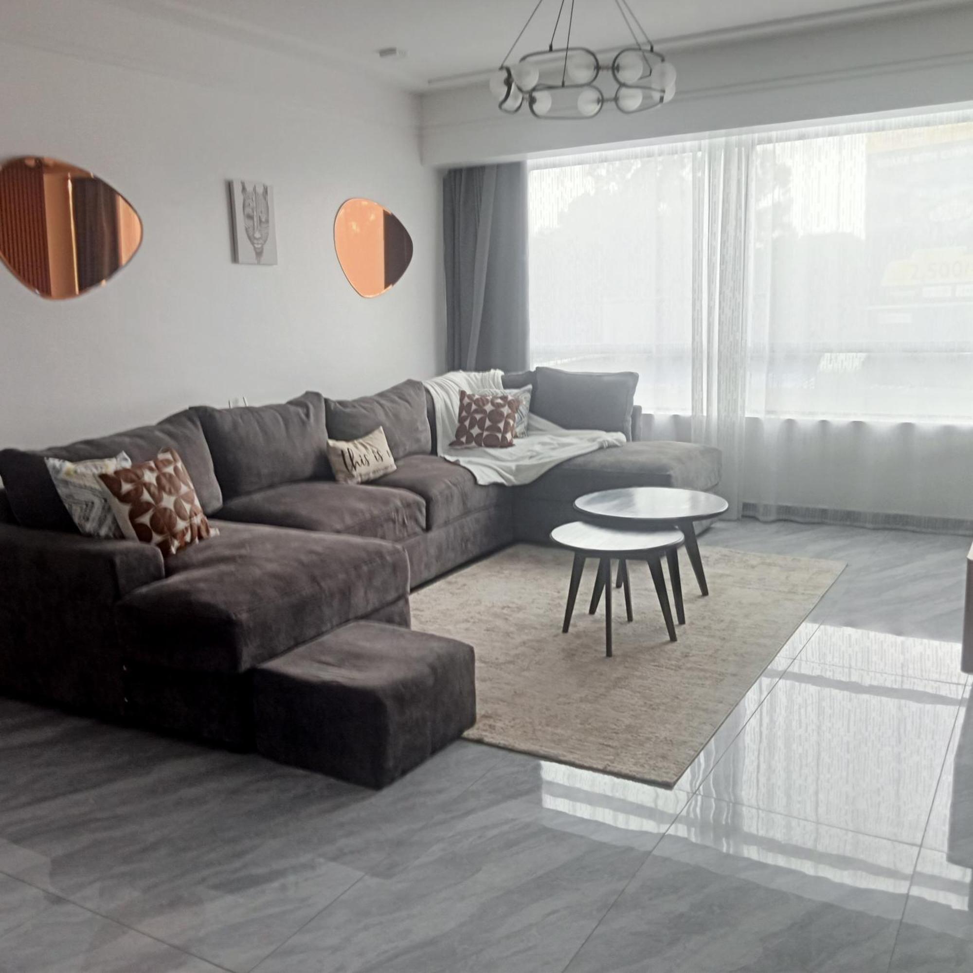 Spacious,3bed,3bath Sleeps 6! Close To Yaya Center Apartment Nairobi