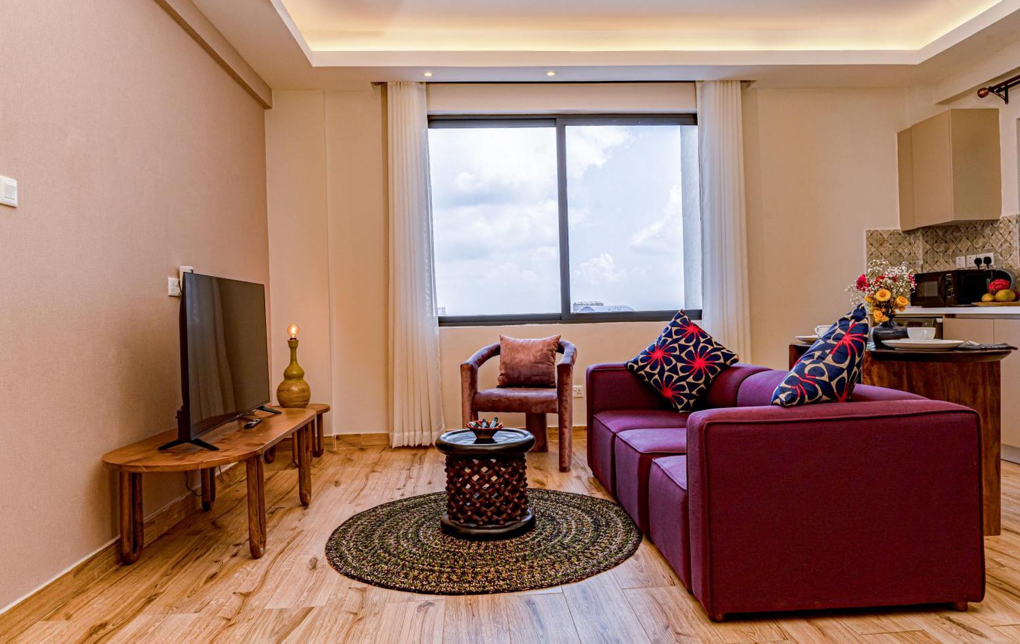 Elite One Bedroom Apartment,swimming Pool, Gym, Workspace ,wonderiss Homes Close Proximity To Gtc, Jw Mariott And Kempinski Apartamento Nairobi