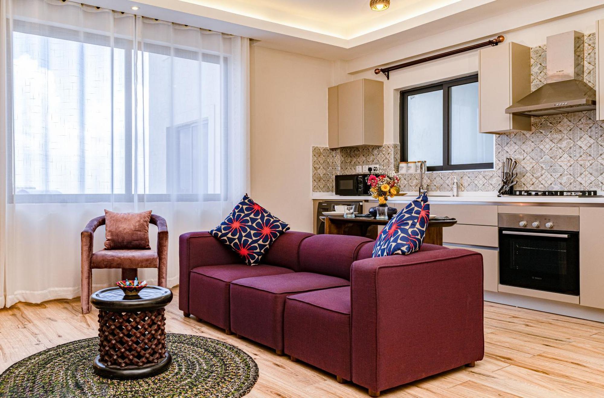 Elite One Bedroom Apartment,swimming Pool, Gym, Workspace ,wonderiss Homes Close Proximity To Gtc, Jw Mariott And Kempinski Apartamento Nairobi