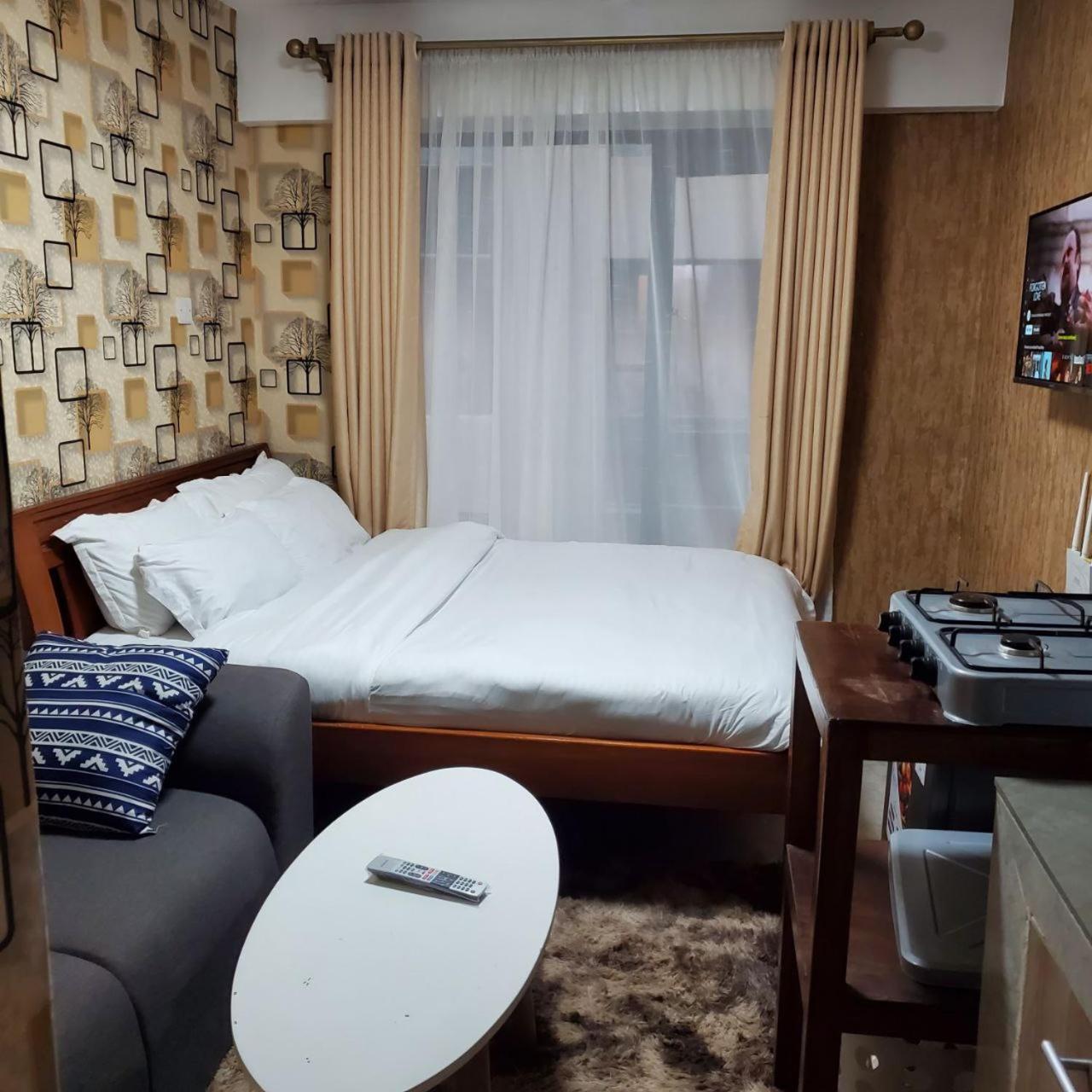 Lovely & Cozy Compact Studio Near Airport With Rooftop View Apartment