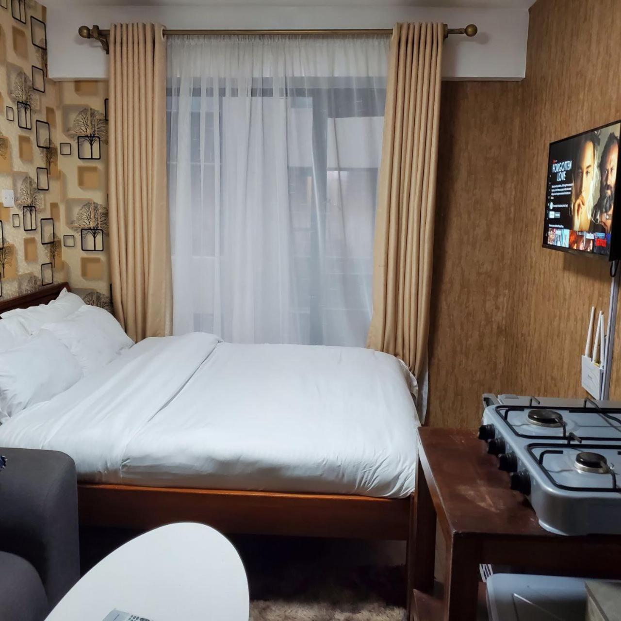 Lovely & Cozy Compact Studio Near Airport With Rooftop View Apartment