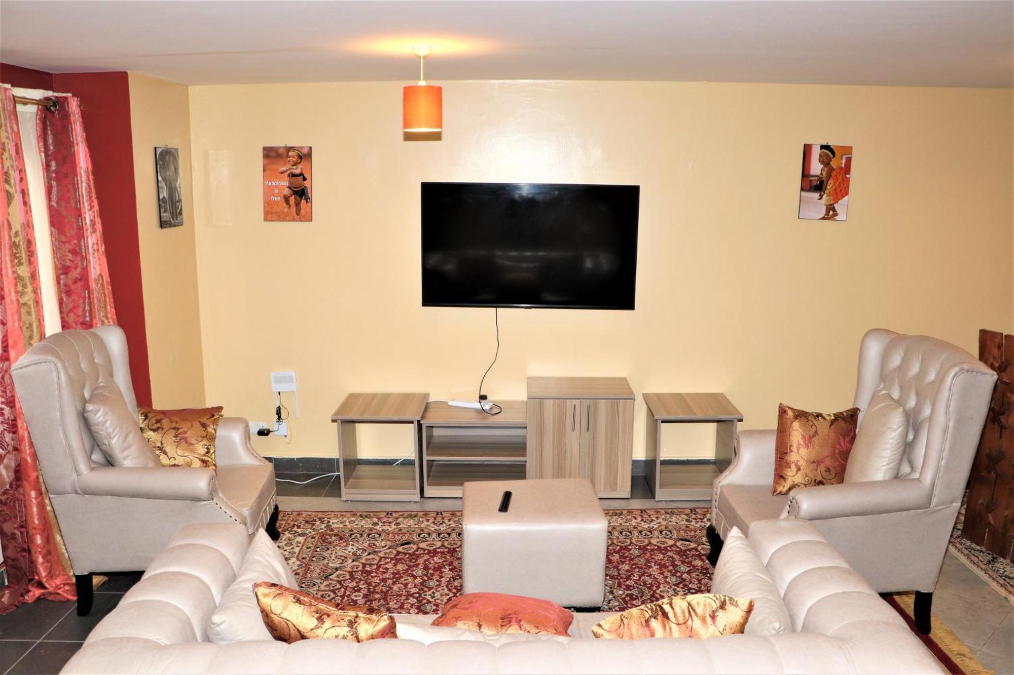 Furaha Maisonette: Furnished Near Jkia And Sgr Terminus