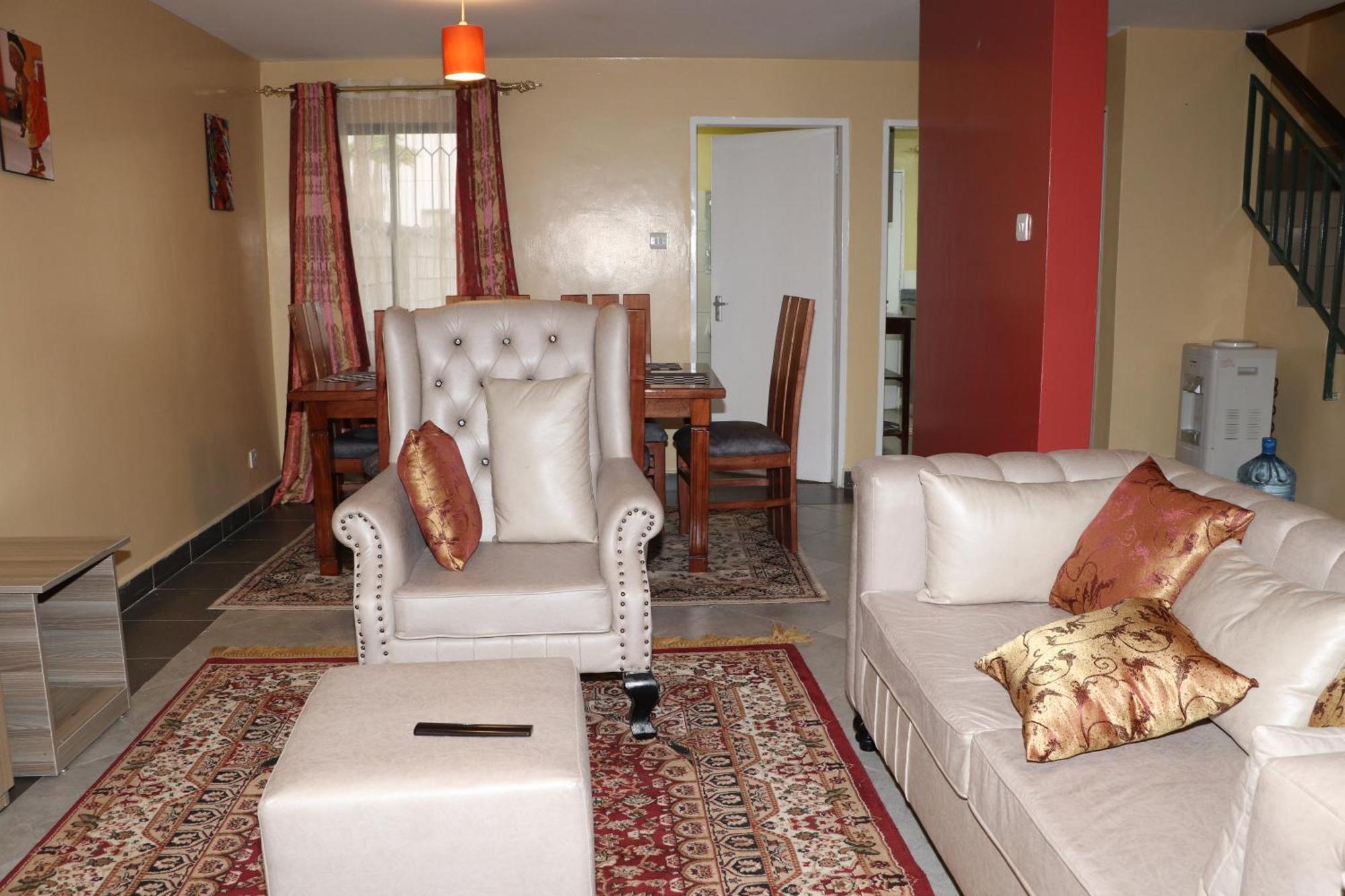 Furaha Maisonette: Furnished Near Jkia And Sgr Terminus