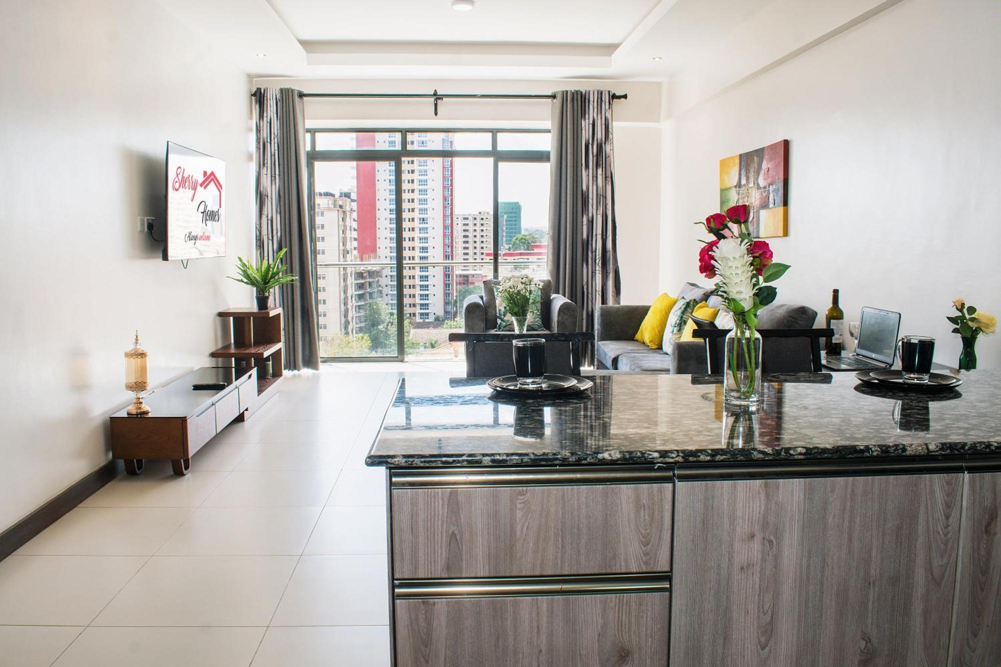 Silverstone Deluxe 1 Bedroom With A View , Gym & Pool - Kilimani