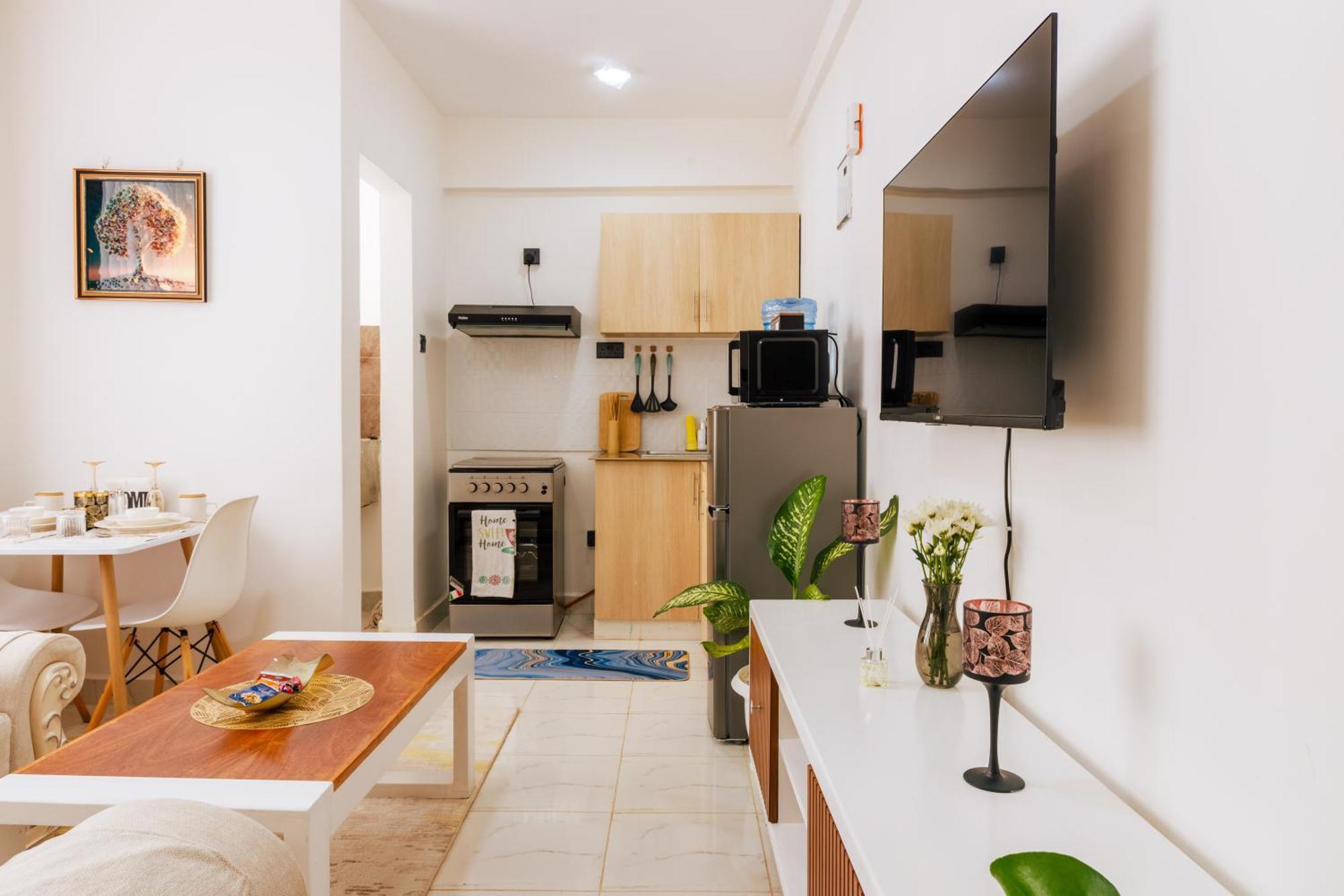 Apartment Zara Zen Homes - Beautiful 1 Bedroom On Kiambu Road *
