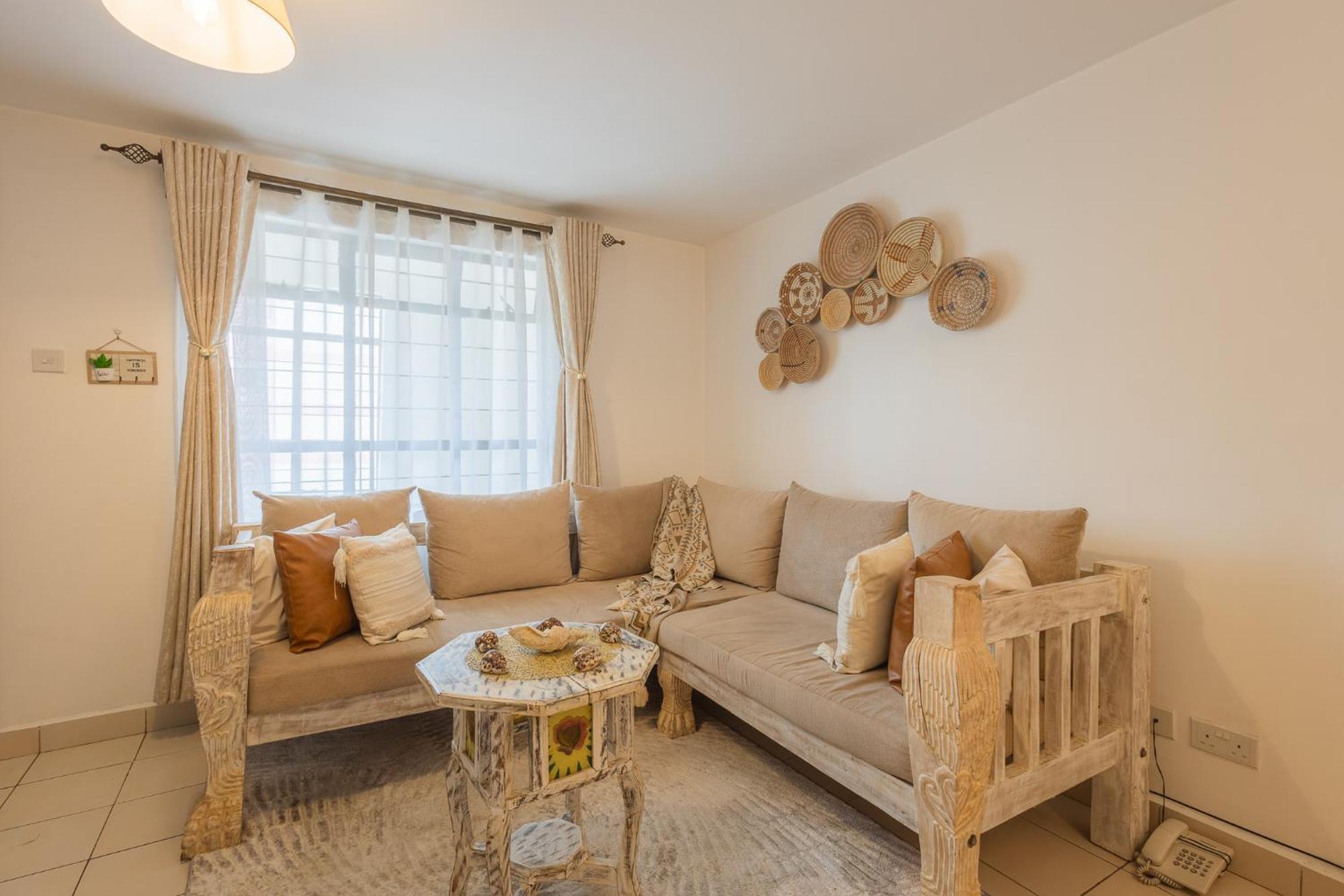 Furnished 1 Bedroom In Nairobi. 15 Mins To Cbd. Free Wi-fi & Parking Apartment Nairobi