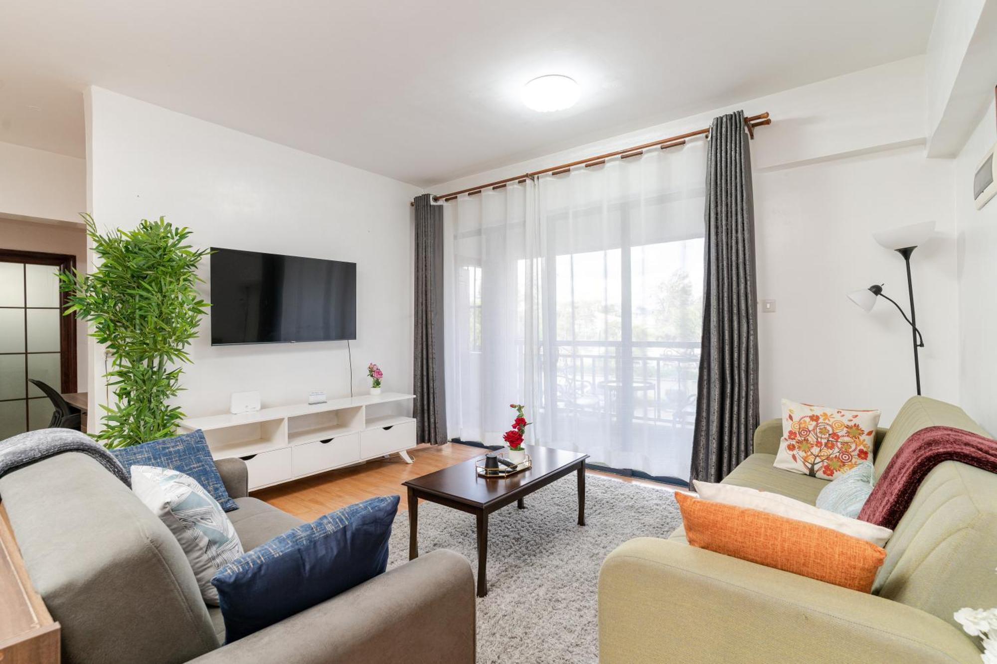 Apartment Luxurious-2 Bedroom With A Swimming Pool In Kilimani *
