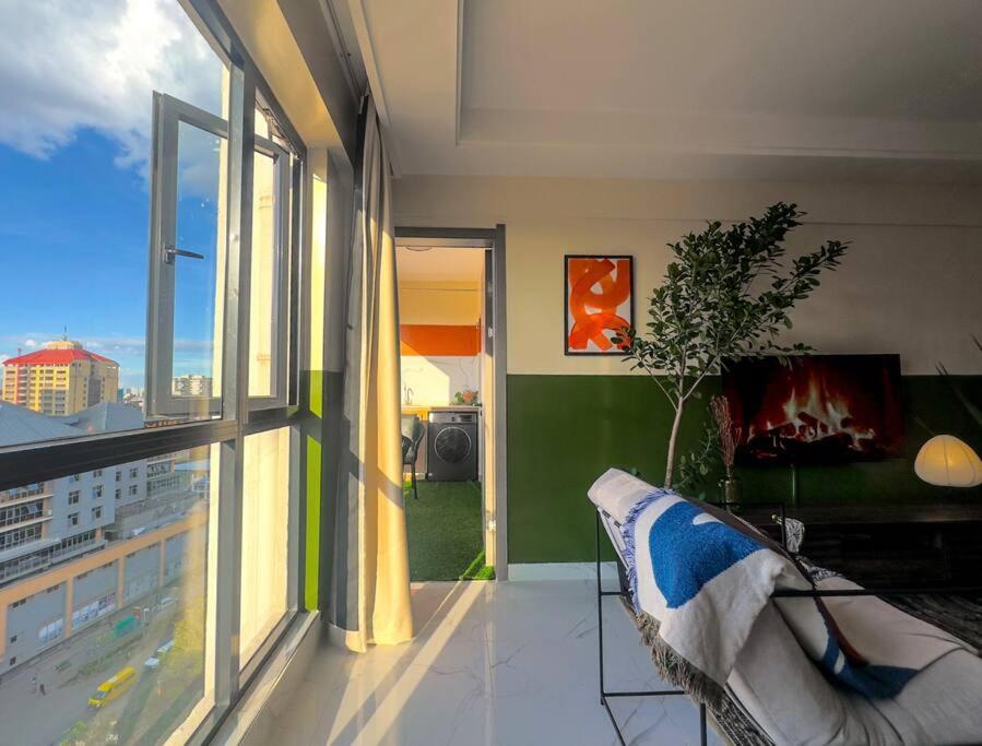 Apartment 12th Floor Artistic Sanctuary In Kilimani *