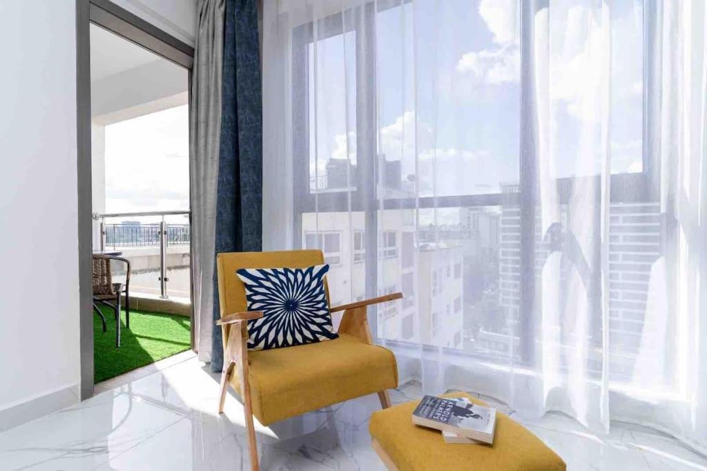 Smart Homes 1br With Gym & View In Kilimani, Yaya Apartment *