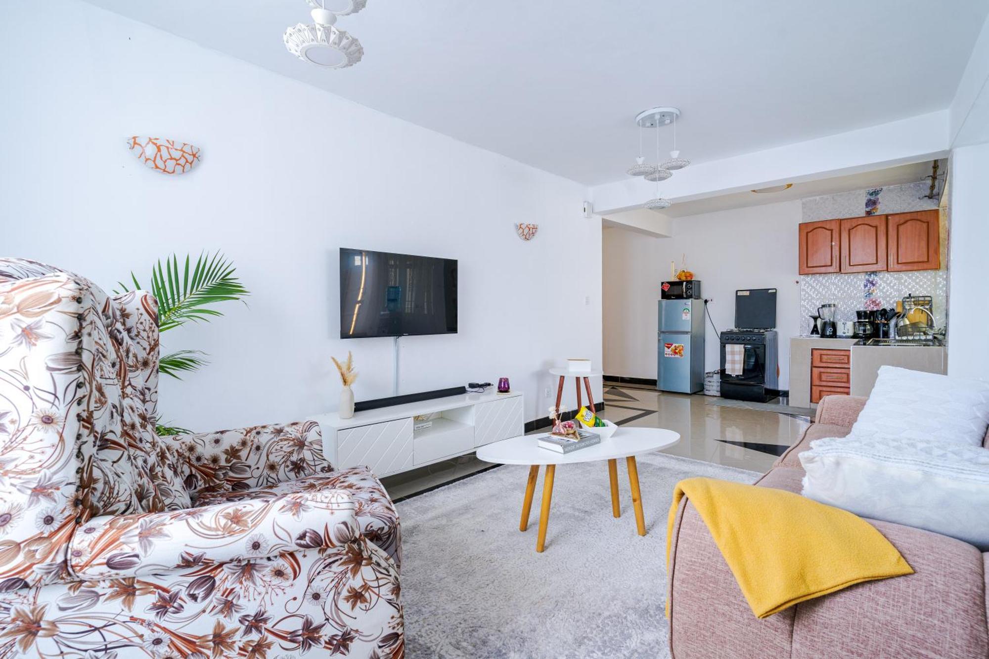 Lovely One Bedroom Apartment,swimming Pool, Gym, Workspace * Nairobi