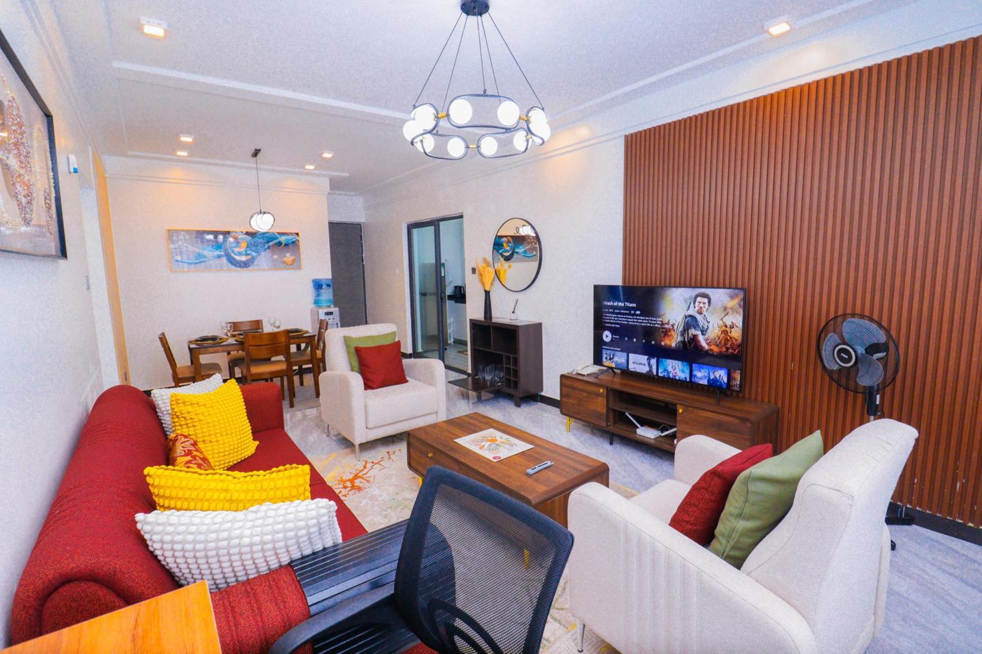 Apartment Luxurious Haven - Staroot Residency At The Heart Of Kilimani *