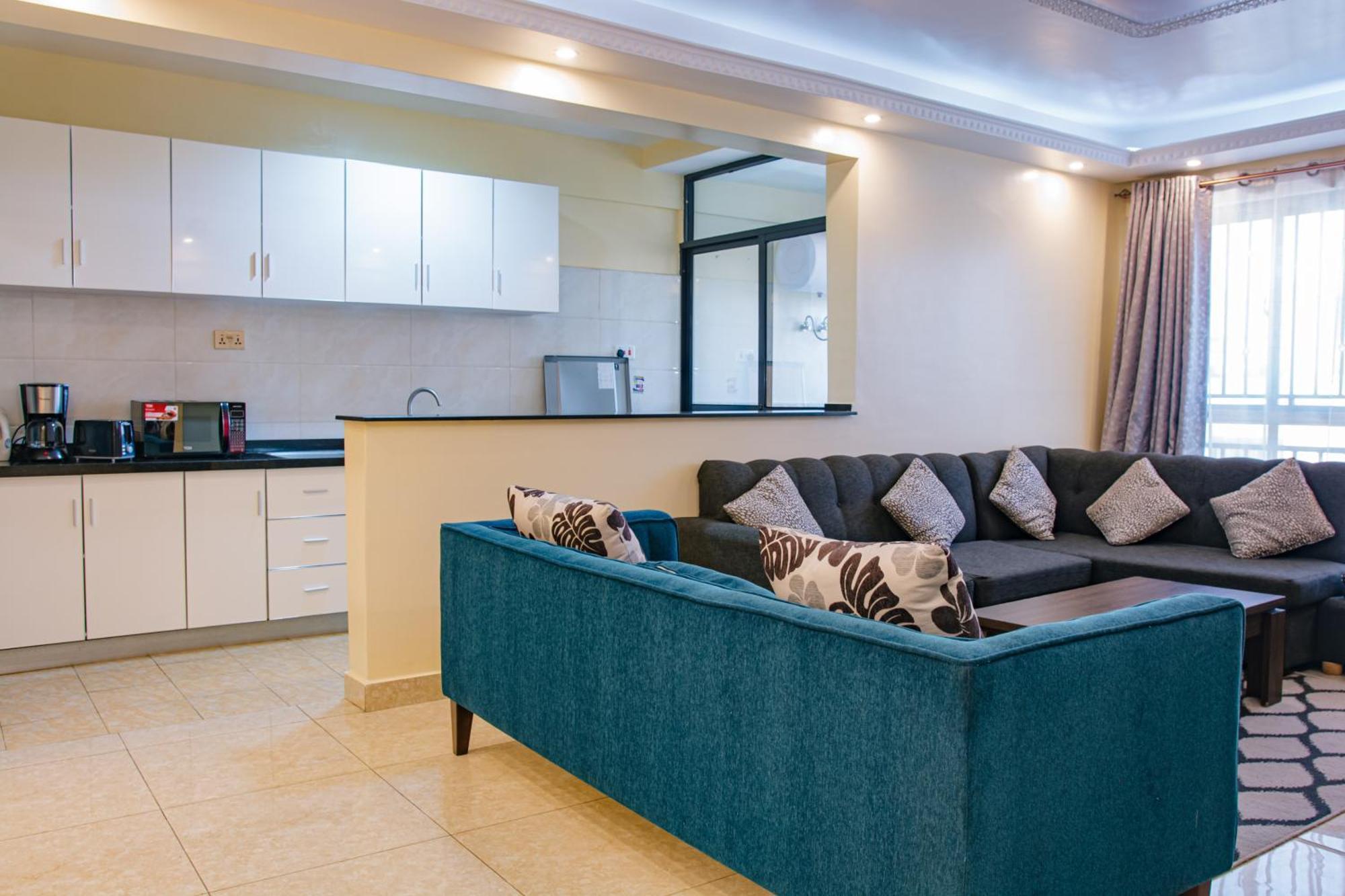Apartment Elegant 2 Bedroom Kileleshwa - Free Netflix, Parking, Superfast Wifi, Views Of Arboretum Nairobi