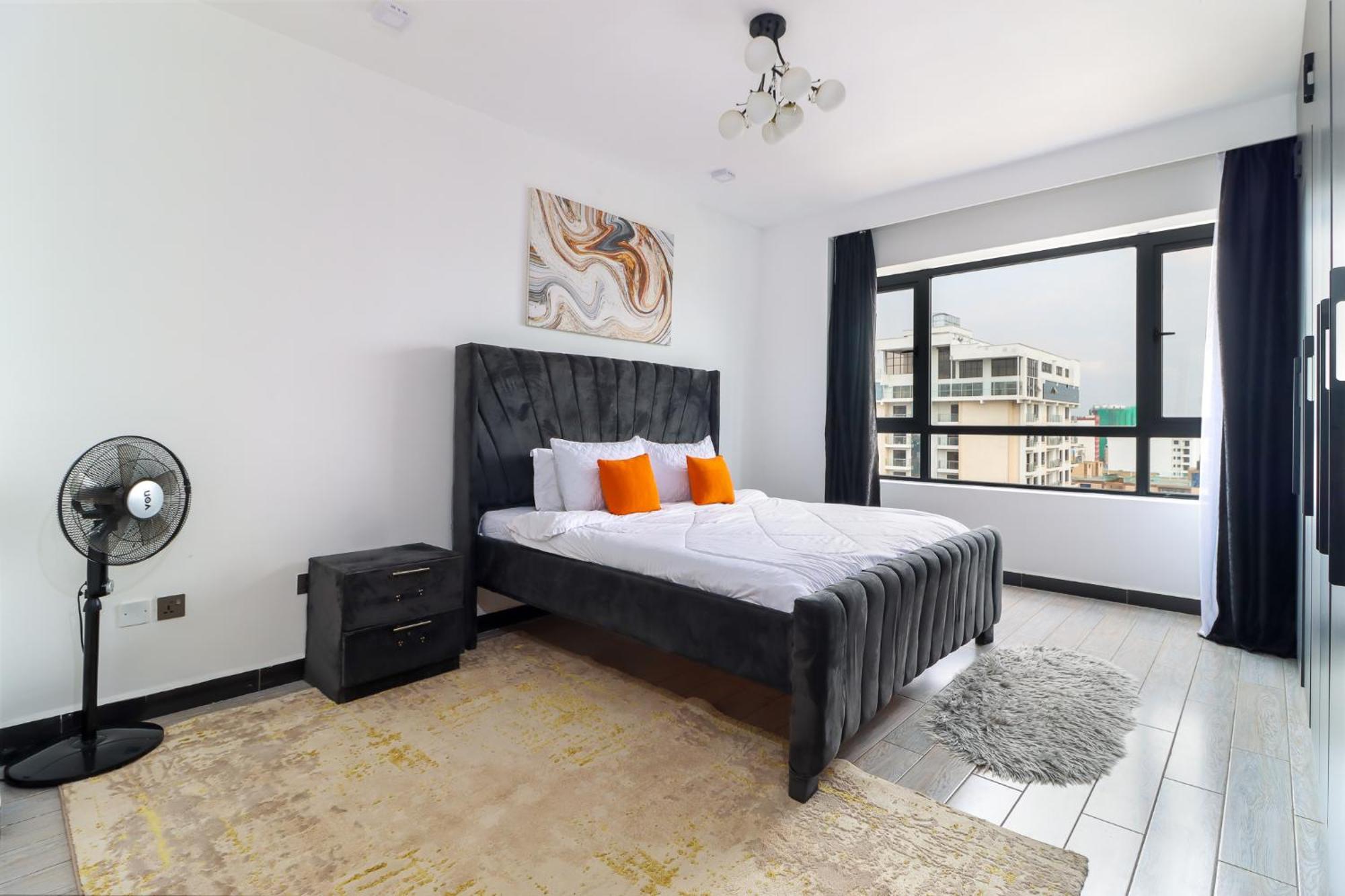 Nyumbani Oasis - Tastefully Furnished Three Bedroom In Kilimani Nairobi
