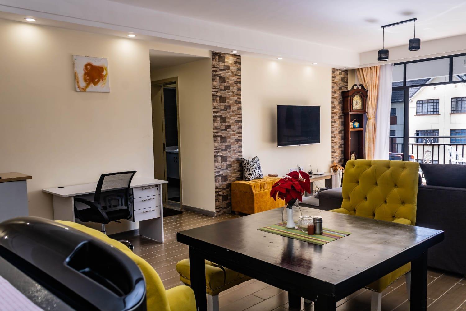 The Prestigious Elegant Two Bedroom In Kileleshwa Apartment