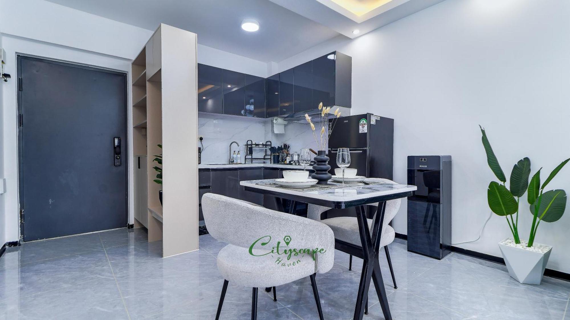 Apartment Cityscape Haven