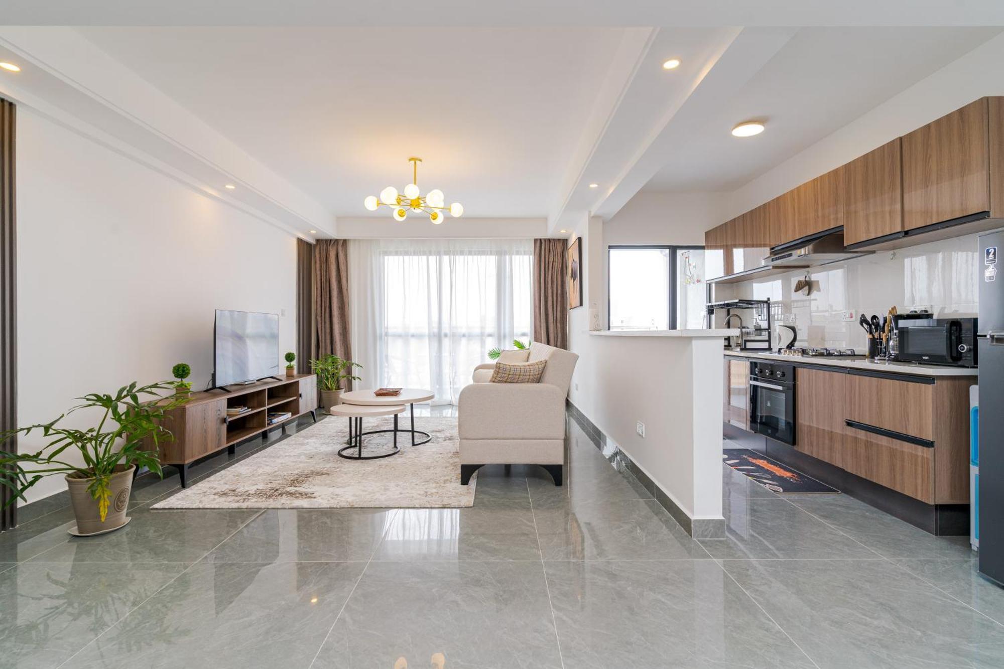 Apartment Airy With Gym, Stunning View At Riverside *