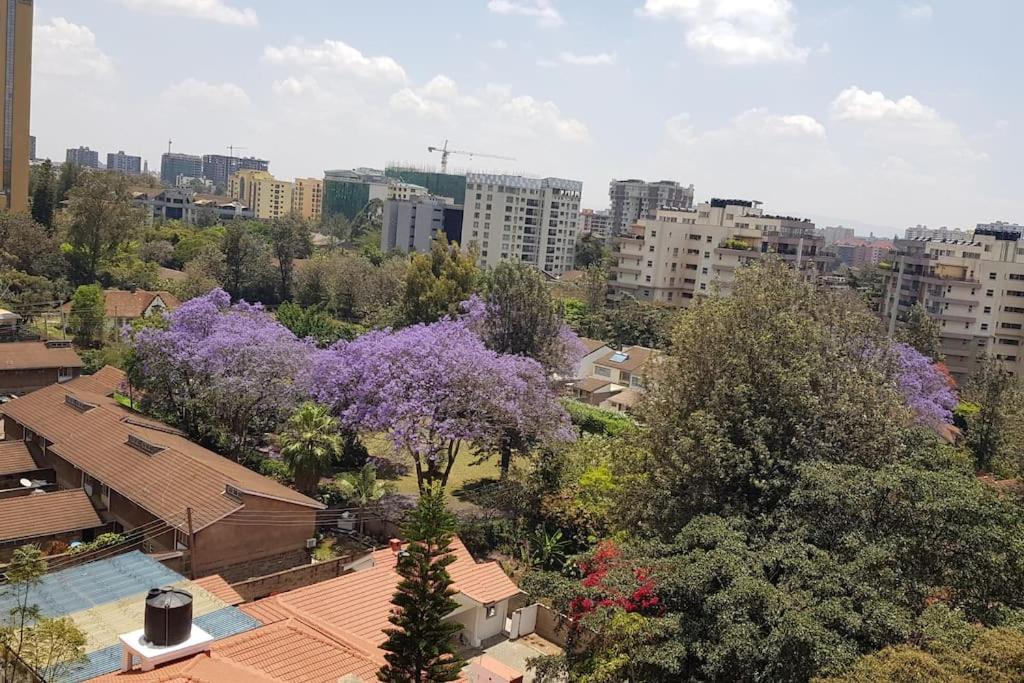 Apartment 1 Bedroom Gretchen Leafy Home-with View & Sunset, Gym, Parking, Wifi, Hairdryer, Washing Machine Nairobi
